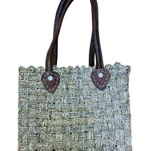 Women&#39;s bag, Moroccan basket, handmade tote bag with love, natural wicker, wicker bag