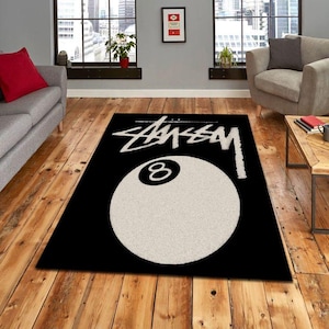 Stussy 8 Ball Rug - Etsy