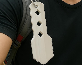 Ultralight Mini Survival Shovel 29g - Hiking, Camping, Bushcraft, Compact, Robust, Backpack Attachment, Durable PETG