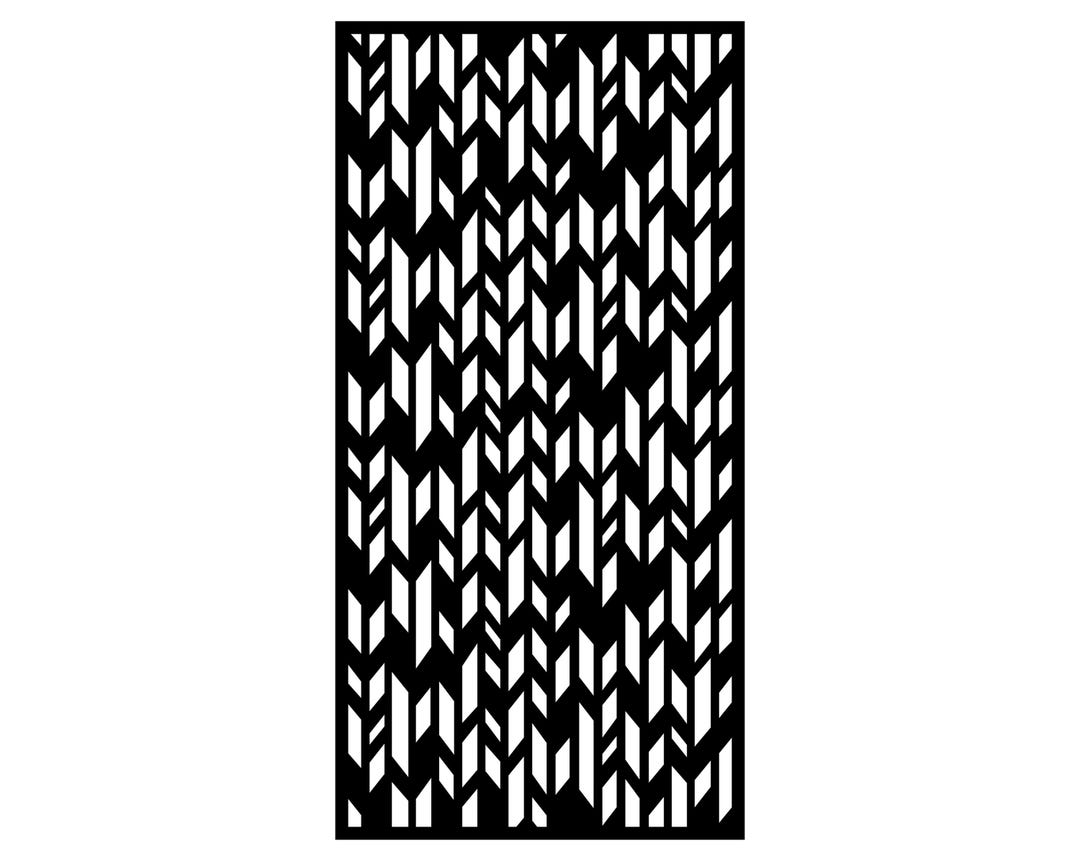 3D Arrow Chevron Pattern DXF File, Laser Cut Screen Panel, Modern ...
