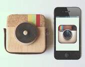 Anagrama - cámara de madera inspirado en Instagram