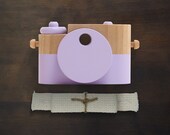Lilac Pixie - Wooden Toy Camera