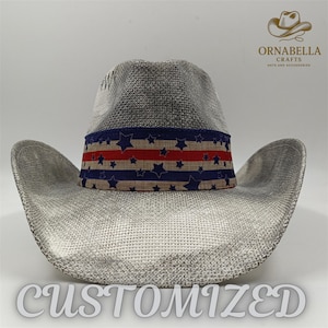Women And Men Unisex Western Rodeo Cowboy Straw Hat Beach Sun Hat