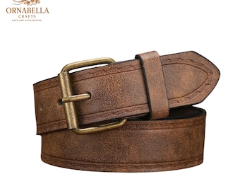 Unisex cowboybälte i westernstil för män och kvinnor