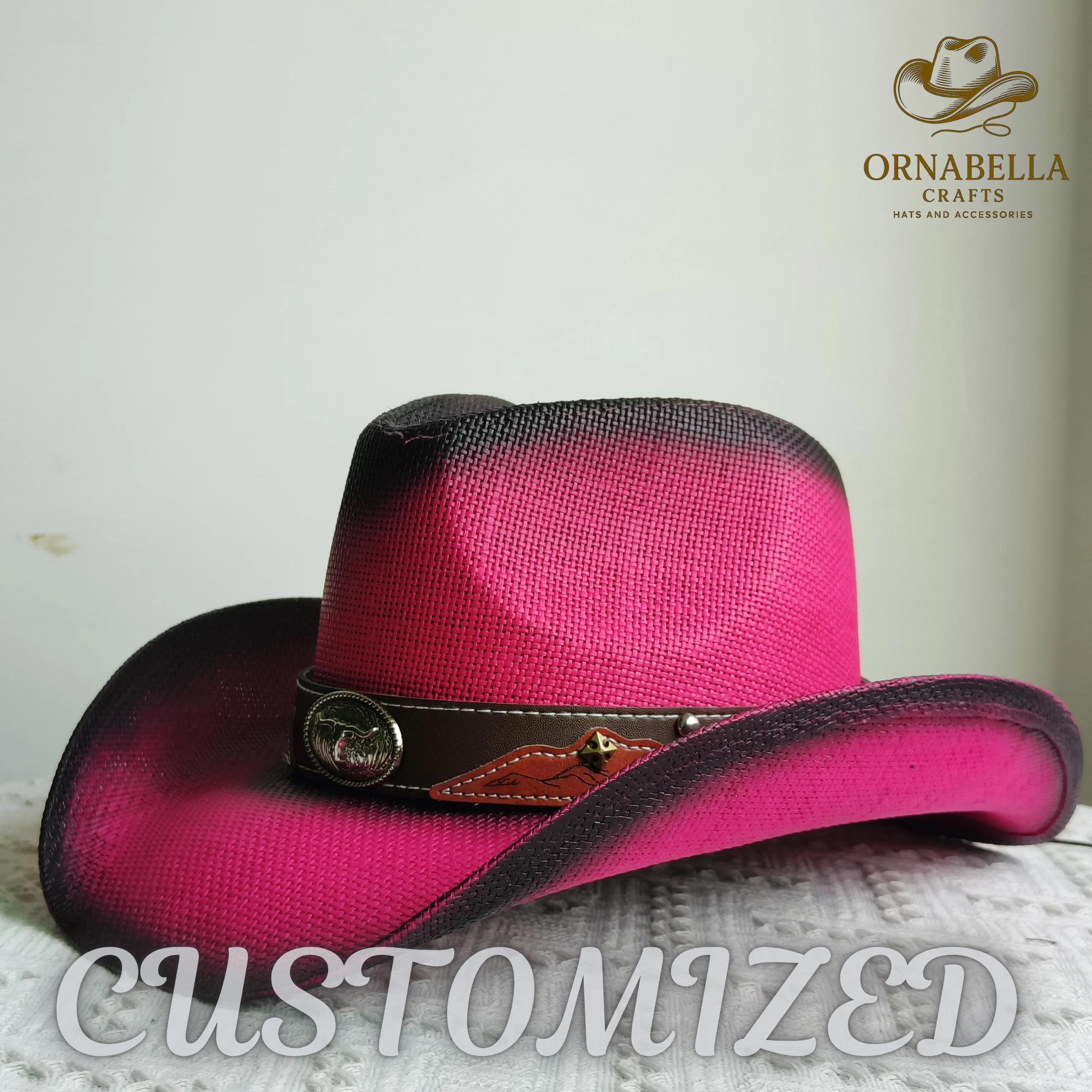 3678 Straw Cowboy Hats For Women And Men,western Cowgirl Hat For Rodeo,country Oldstone Men Women Unisex Summer Winter Western Cowboy  main image 4