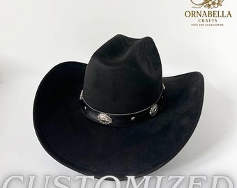 Women and Men Unisex Western Style Cowboy Hat