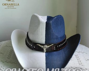 Chapeau Cowboy Western Large Bord En Feutre – Style Fedora Avec Boucle Amovible, Idéal Homme Femme Costume Texan Ou Rodéo