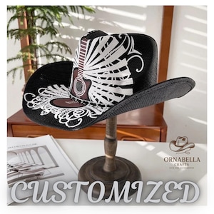 New series Unisex Cowboy Hats for Men and Women Vintage Dress Hat Panama Cowboy Jazz Hat