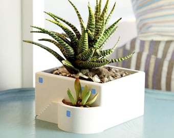 Greek House Planter: 3D Printed Santorini Decor