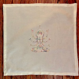 Meditation Goddess Tarot / Altar Cloth