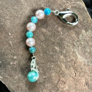Mermaid Theme Scissor Fob