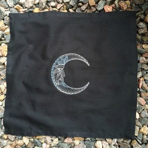Man in the Moon Tarot Cloth