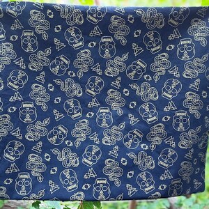 Skulls and Snakes Tarot/Altar Cloth