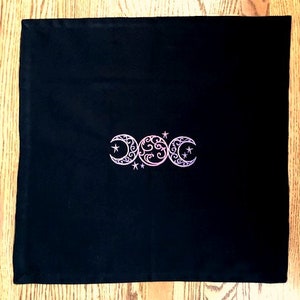 Triple Moon in Color Tarot/Altar Cloth