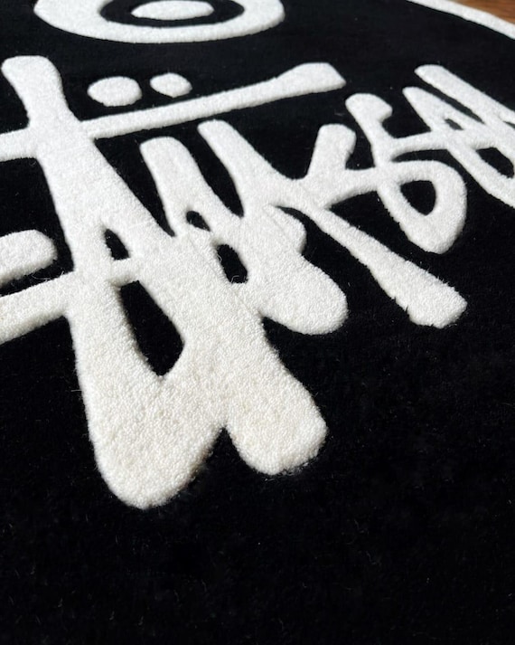 STUSSY 8 BALL RUG 30インチ ブラック Amazon.com: 8 Ball Rug, 24 inch Large Black Round Rug for
