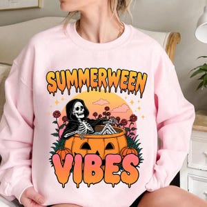 Summer Watermelon Summerween Vibes Skeleton Jack PNG, Funny Halloween Funny, Horror Characters png, Halloween in Summer Digital