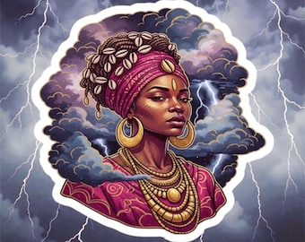 Orisha Oya  die cut sticker