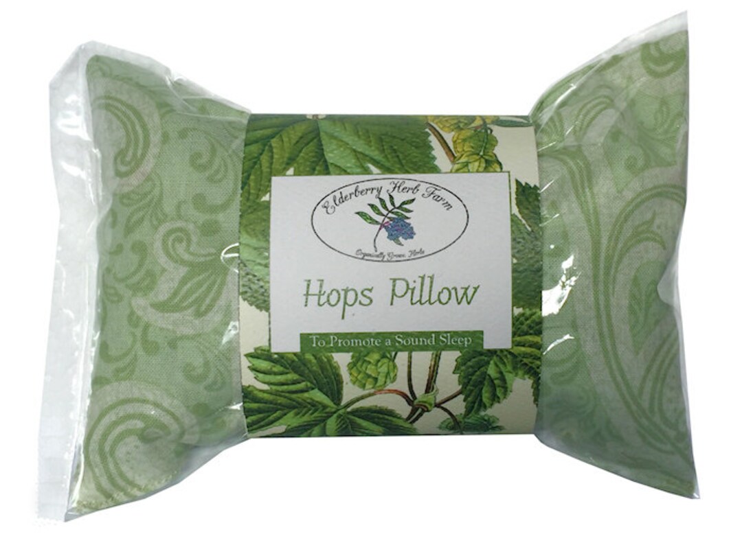 Hops Pillow With Your Choice of Fabric Etsy