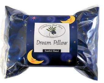 Dream Pillow Restful Blend With Your Choice of Fabric