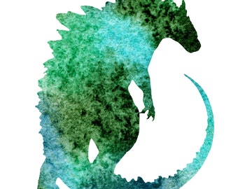 Godzilla Sticker