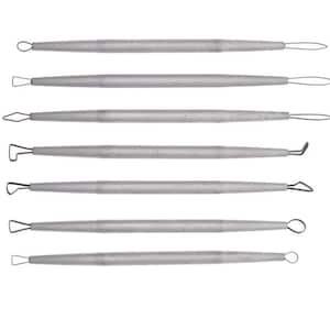 7 Pieces Stainless Steel Clay Tools, Pottery Ceramic Sculpting Tools