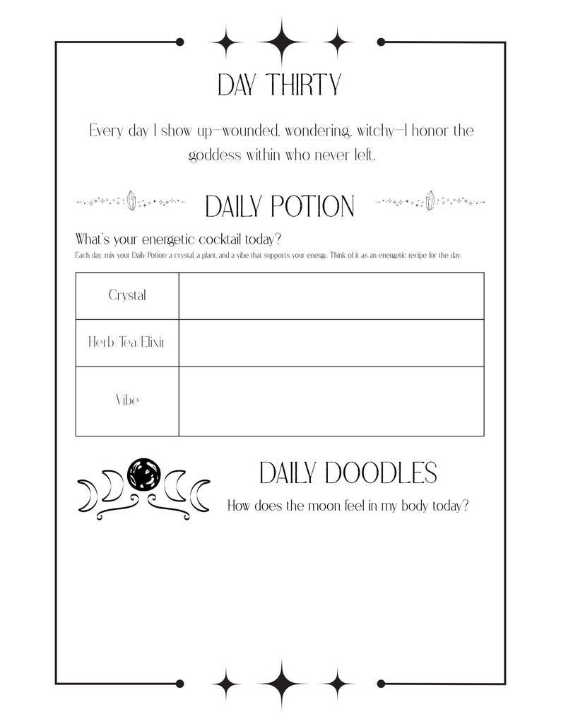Printable Rage Journal Rocks & Rage: A 30-day Printable Journal/doodlebook for Healing, Hexing ...