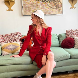 Thierry Mugler Red Shooting Star Suit