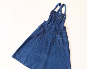 denim pinafore dress size 22