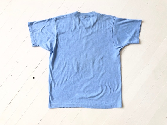 1980s Blue Nickelodeon T-Shirt - image 5