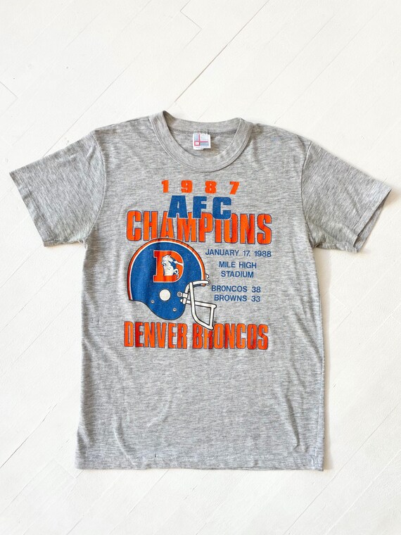 1987 “AFC Champions Denver Broncos” Tee - image 3