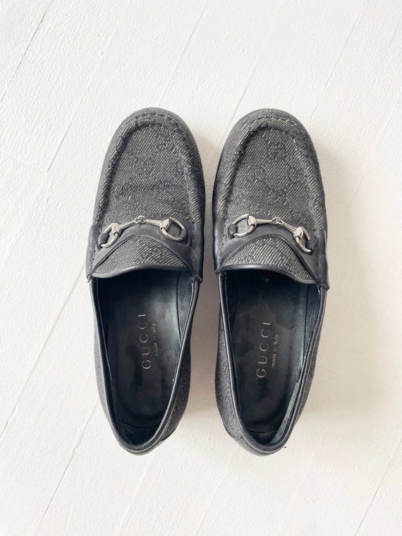 1990s Gucci Monogrammed Loafers - image 6