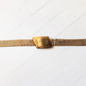 1970s Gold Mesh Belt image 4