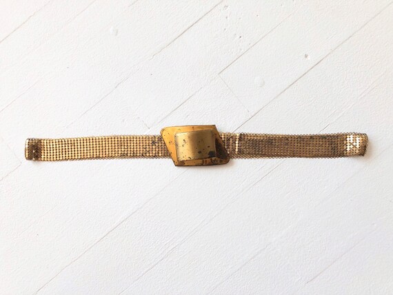 1970s Gold Mesh Belt - image 4