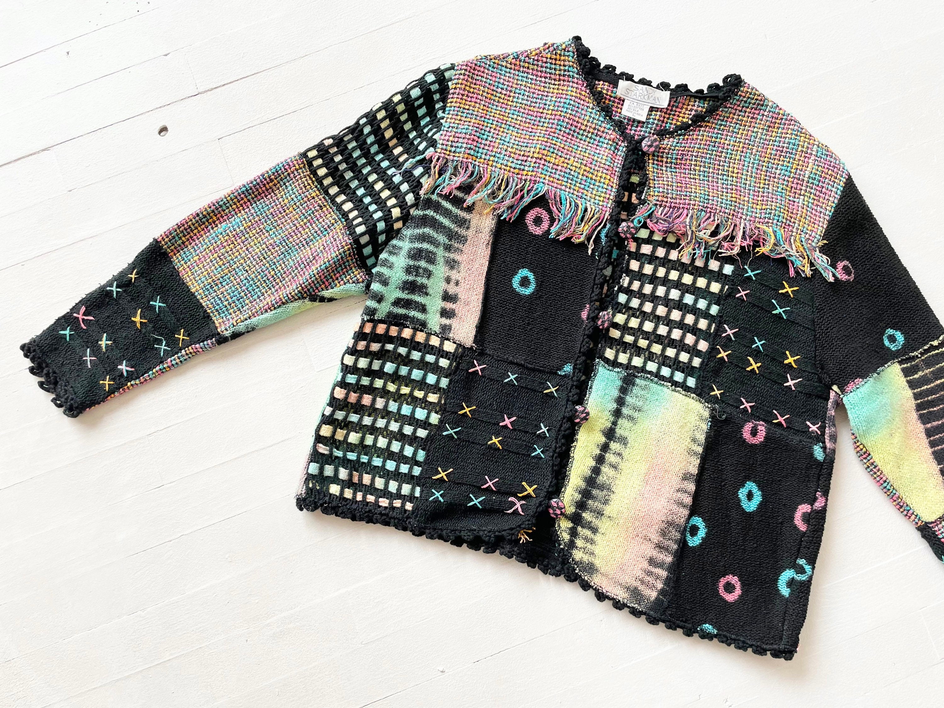 Mixed Print Cardigan - Etsy