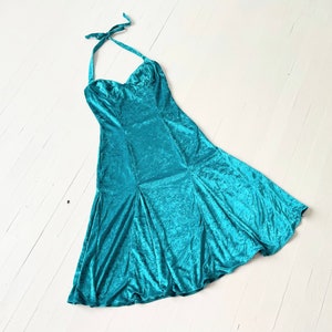 blue betsey johnson halter dress Women's Jessie Rose Mini Dress in Blue | Size Medium