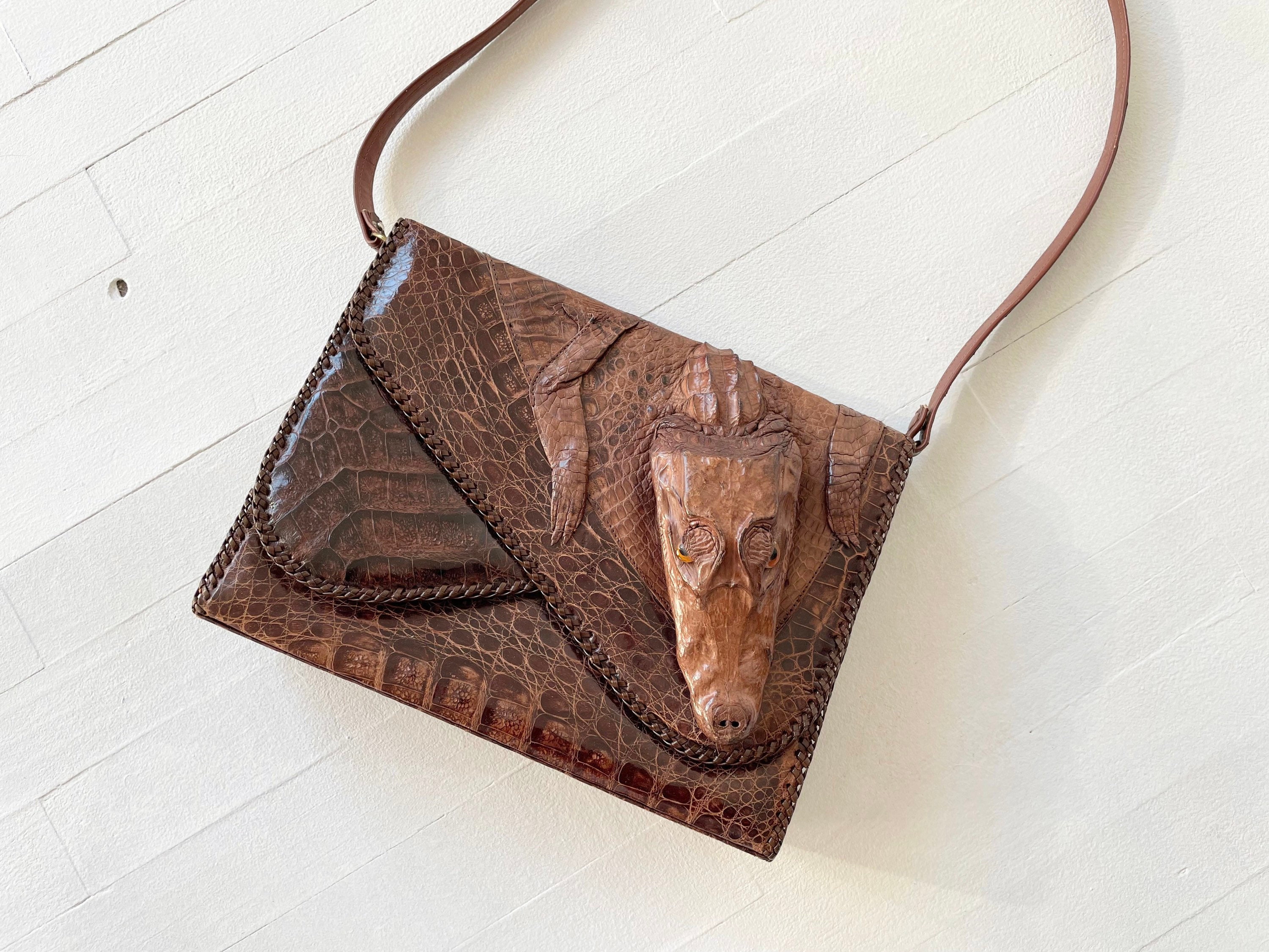 Crocodile purse : r/vintage