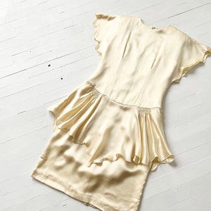 sachin and babi light blue dress Adrianna Papell- Beaded Peplum Dress in Shell