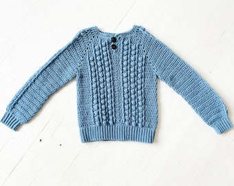 cornflower blue sweater women's