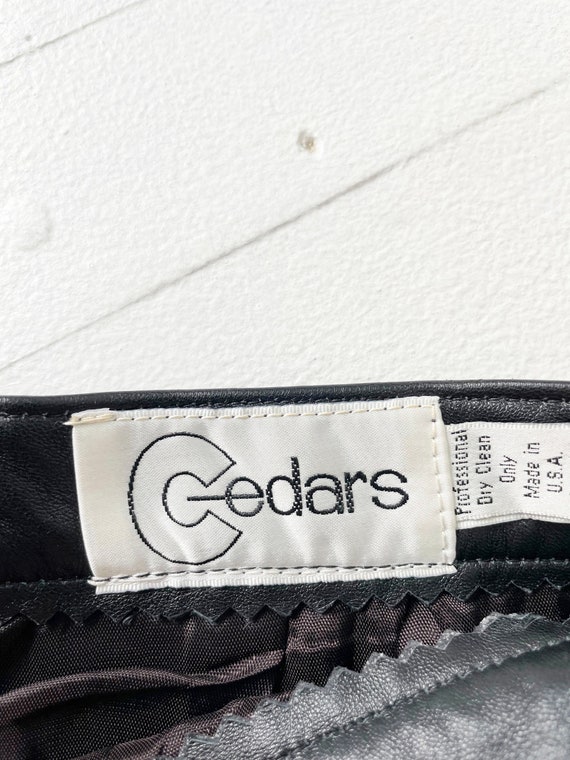 Deadstock 90s Leather Tank (M)