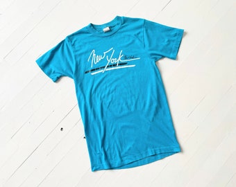 Vintage Blue “New York” Tee