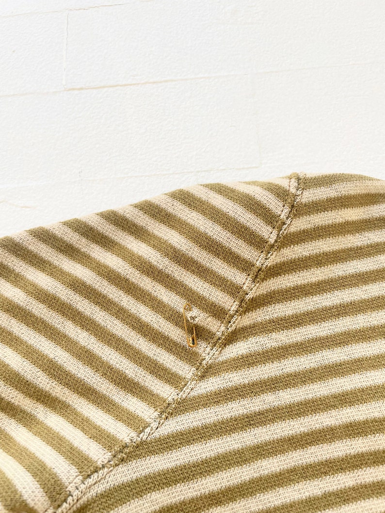 1960s Rudi Gernreich Diagonal Striped Wool Shirt image 5