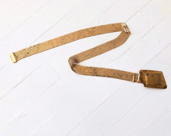 1970s Gold Mesh Belt