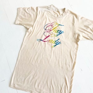 1970s Sparkly “Foxy Lady” Tee