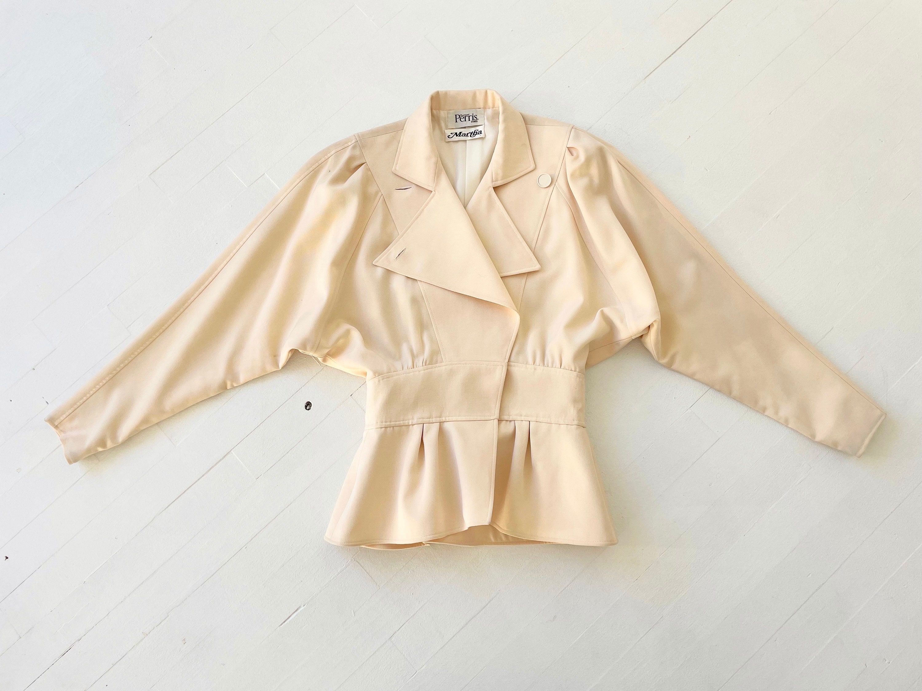 80s Linen Jacket - Etsy
