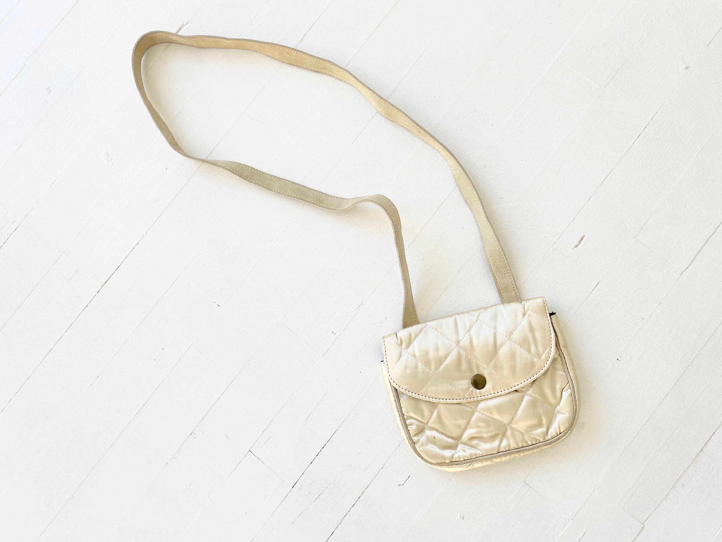 Vintage Sonia Rykiel Quilted Pale Gold Small Bag - Etsy UK