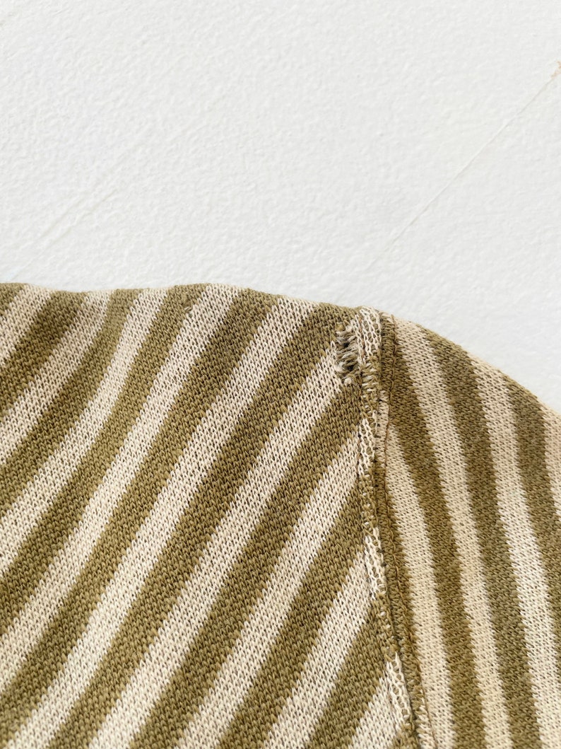 1960s Rudi Gernreich Diagonal Striped Wool Shirt image 7