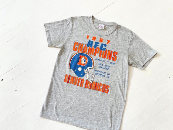 1987 “AFC Champions Denver Broncos” Tee - image 1