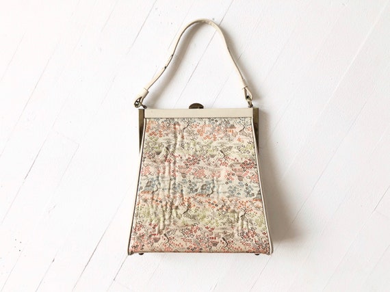 1950s Chinoiserie Top Handle Bag