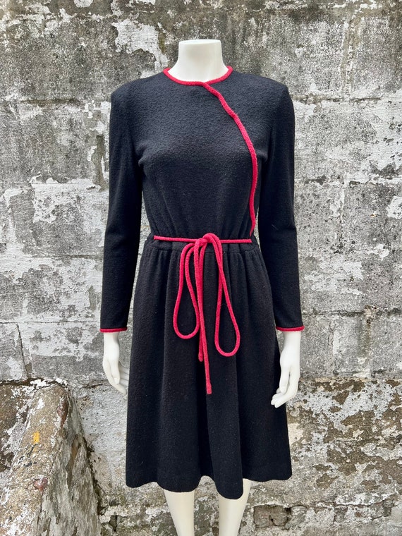 1970s Albert Nipon Bouclé Dress - image 3