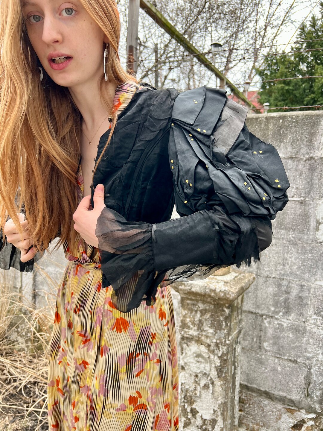 Victorian Ruffle Sleeve Jacket - Etsy